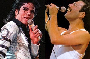 Michael Jackson si Freddie Mercury