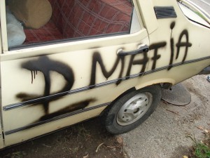 graffiti masina