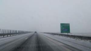 autostrada iarna